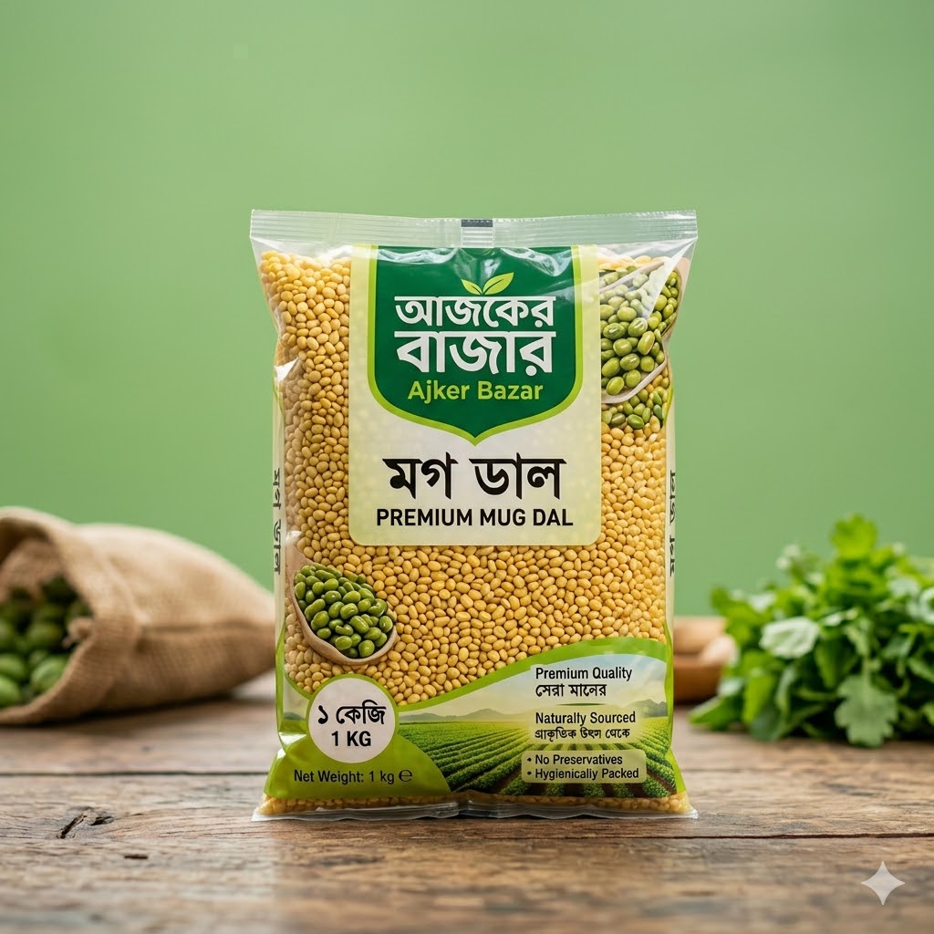 মুগ ডাল ১ কেজি (Mug Dal 1kg)